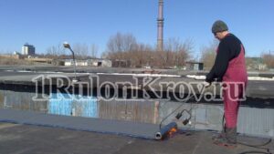 Ремонт крыши гаража