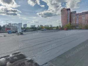 Ремонт плоской кровли в ГСК,  гидроизоляция материалами Технониколь